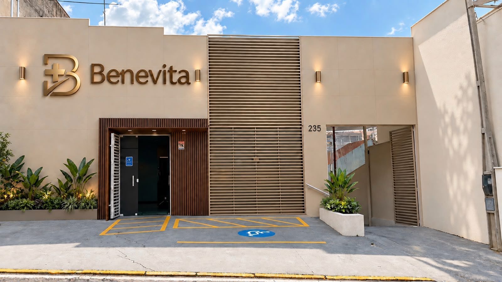 Fachada da clínica Benevita Gestão Ocupacional em Sorocaba